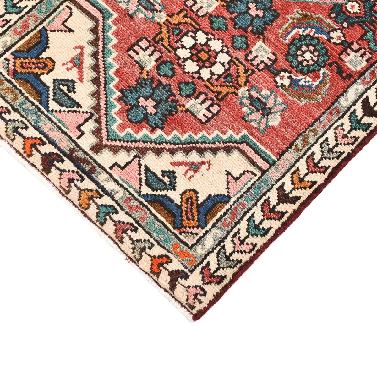 Tapis persan - Nomadic - 105 x 59 cm - rouge