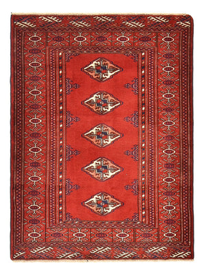 Tapis Turkaman - 115 x 87 cm - rouge