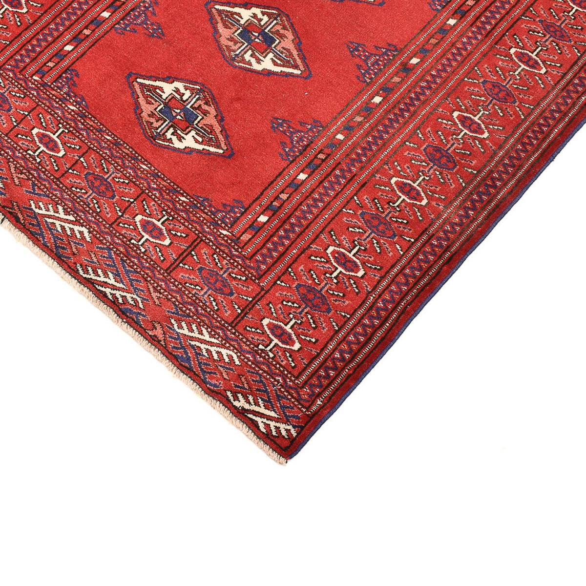 Tapis Turkaman - 115 x 87 cm - rouge