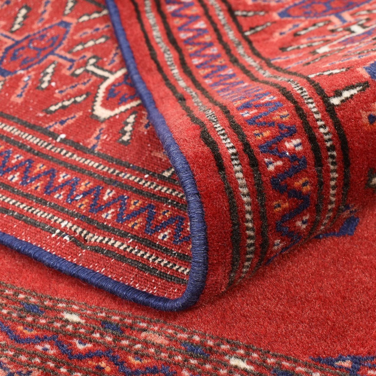 Tapis Turkaman - 115 x 87 cm - rouge