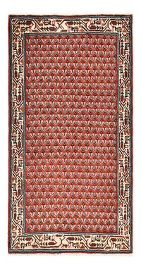 Tapis persan - Mir - 123 x 63 cm - rouille