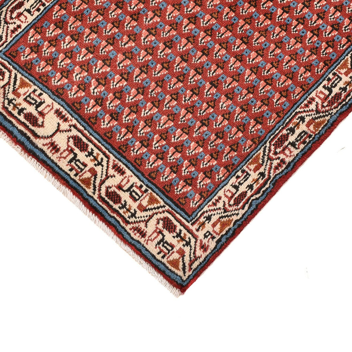 Tapis persan - Mir - 123 x 63 cm - rouille