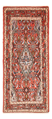 Tapis persan - Nomadic - 141 x 63 cm - rouge