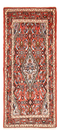 Tapis persan - Nomadic - 141 x 63 cm - rouge