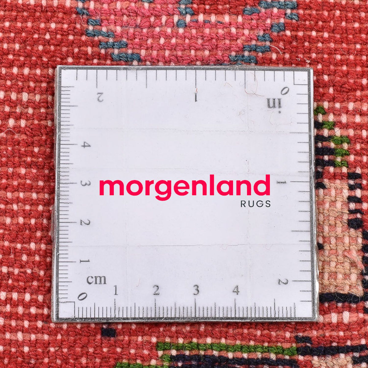 Tapis persan - Nomadic - 131 x 76 cm - rouge clair