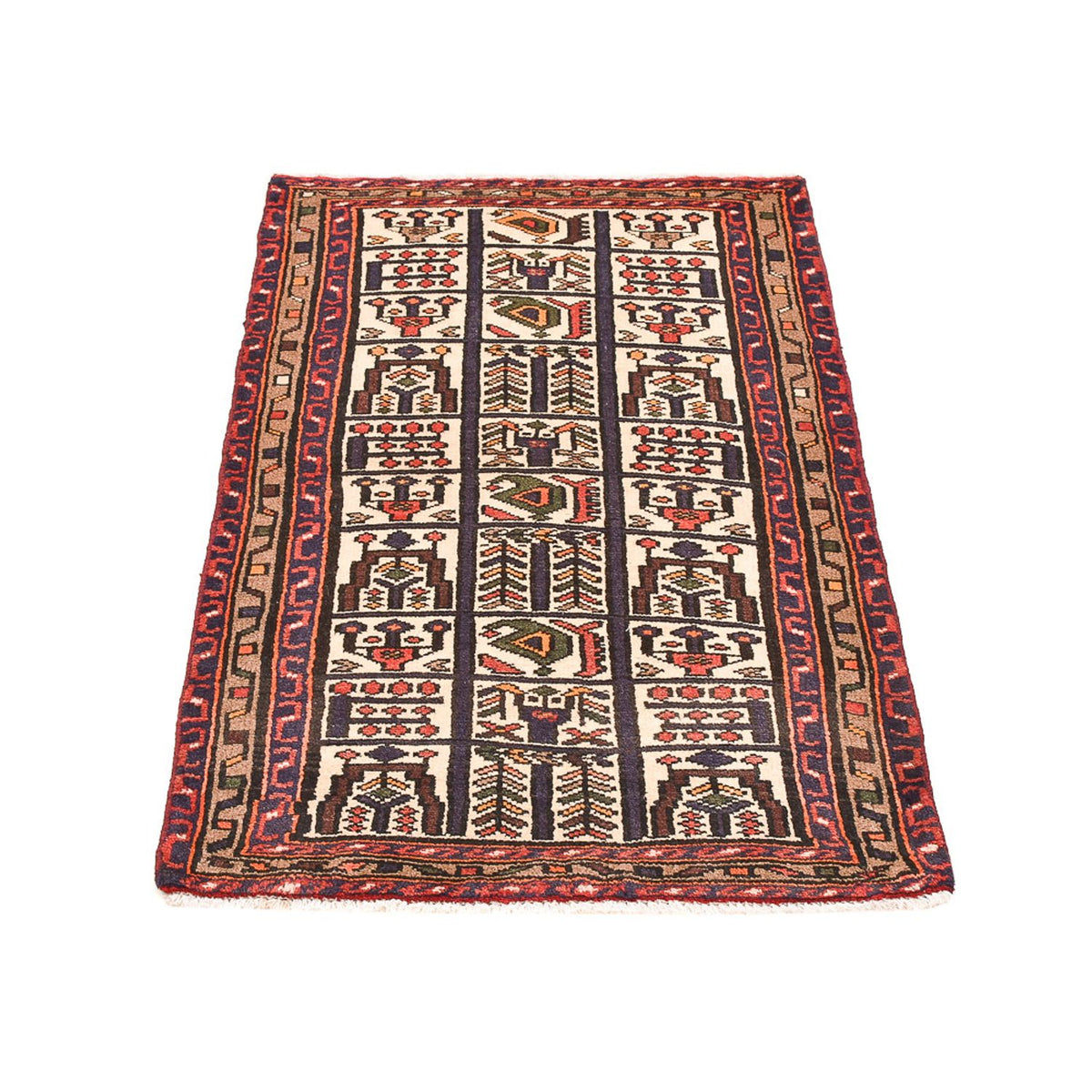 Tapis persan - Nomadic - 122 x 74 cm - multicolore