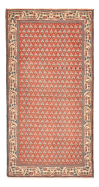 Tapis persan - Mir - 121 x 62 cm - rouille