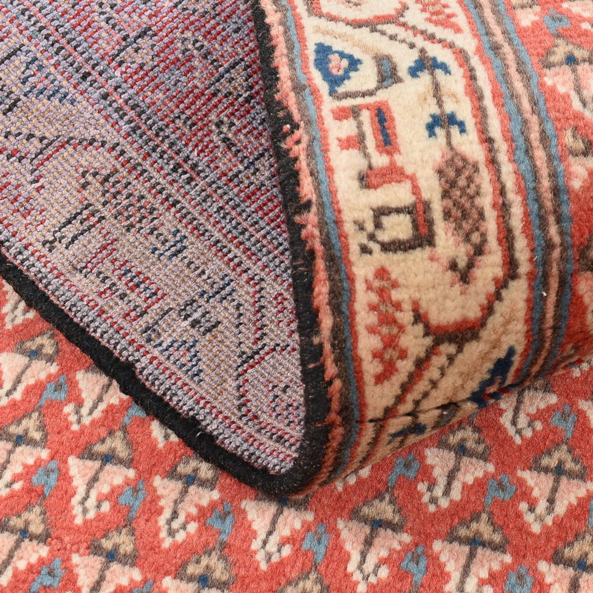 Tapis persan - Mir - 121 x 62 cm - rouille