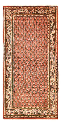 Tapis persan - Mir - 130 x 61 cm - rouille