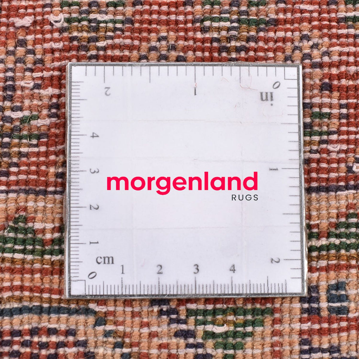 Tapis persan - Mir - 130 x 61 cm - rouille