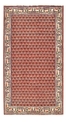 Tapis persan - Mir - 124 x 67 cm - rouille