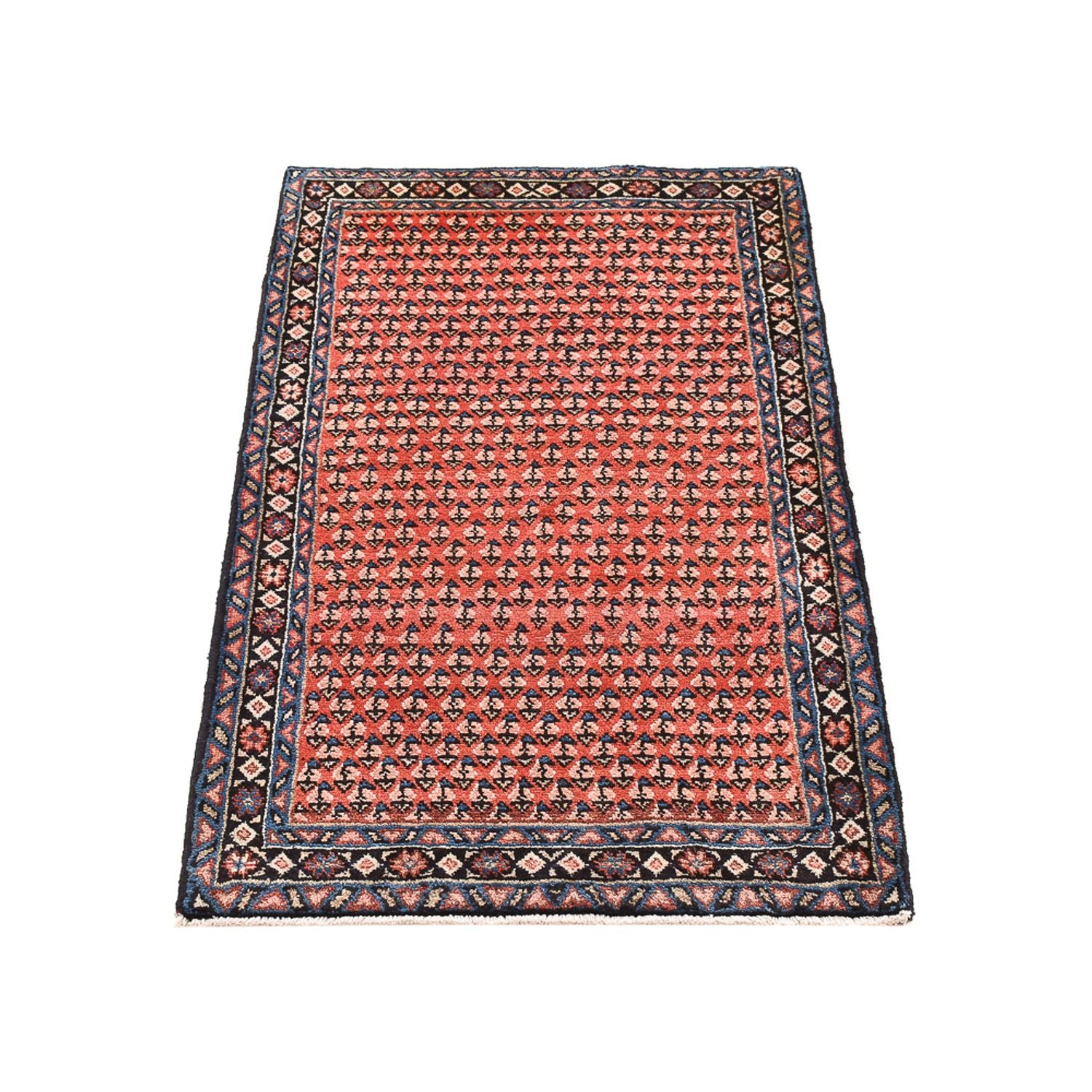 Tapis persan - Mir - 120 x 64 cm - rouille
