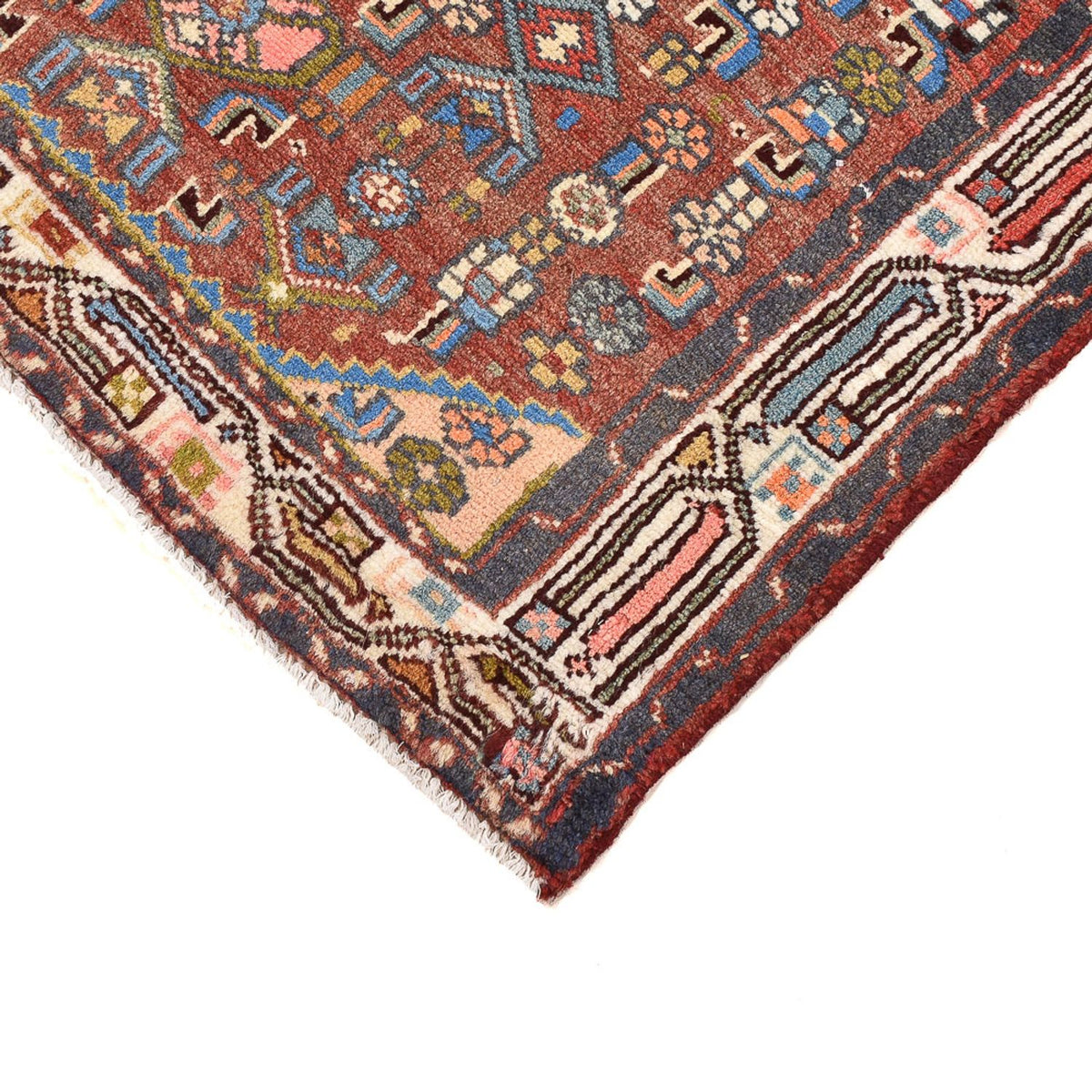Tapis persan - Nomadic - 110 x 74 cm - multicolore