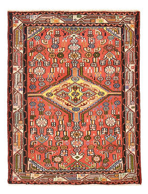 Tapis persan - Nomadic - 105 x 80 cm - rouge