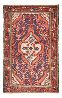 Tapis persan - Nomadic - 128 x 81 cm - rouge clair