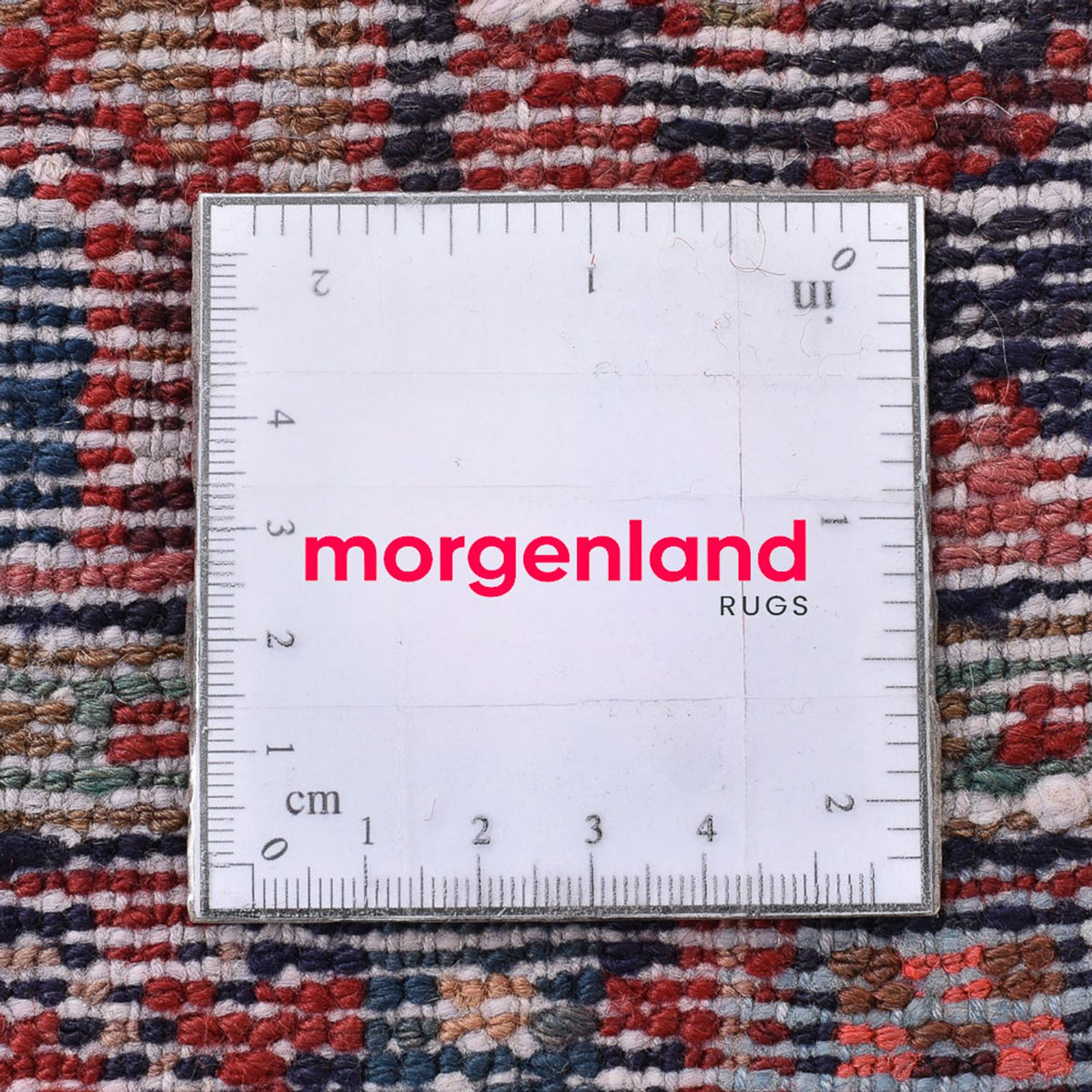 Tapis persan - Nomadic - 128 x 81 cm - rouge clair