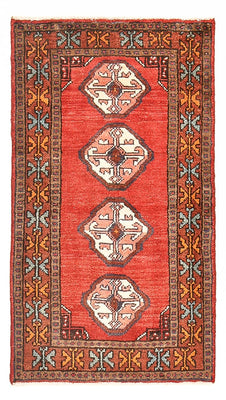 Tapis persan - Bidjar - 113 x 64 cm - rouge
