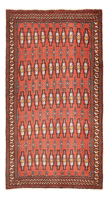 Tapis Turkaman - 129 x 71 cm - rouge