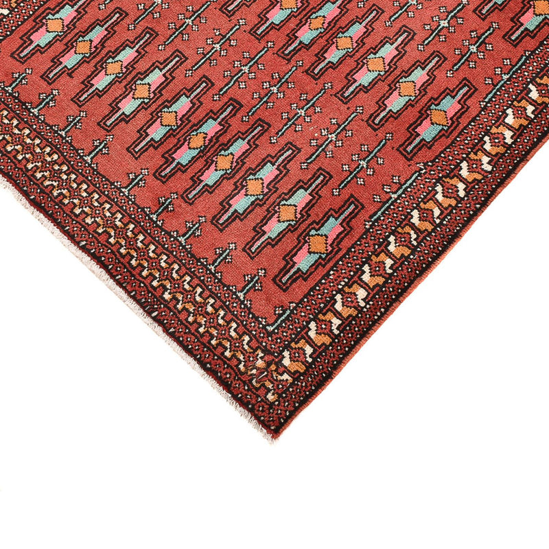 Tapis Turkaman - 129 x 71 cm - rouge