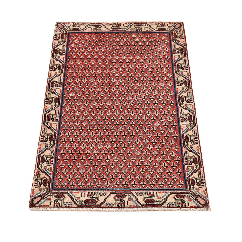 Tapis persan - Mir - 117 x 62 cm - rouille
