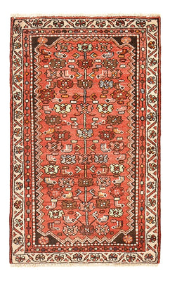 Tapis persan - Nomadic - 110 x 67 cm - rouge clair