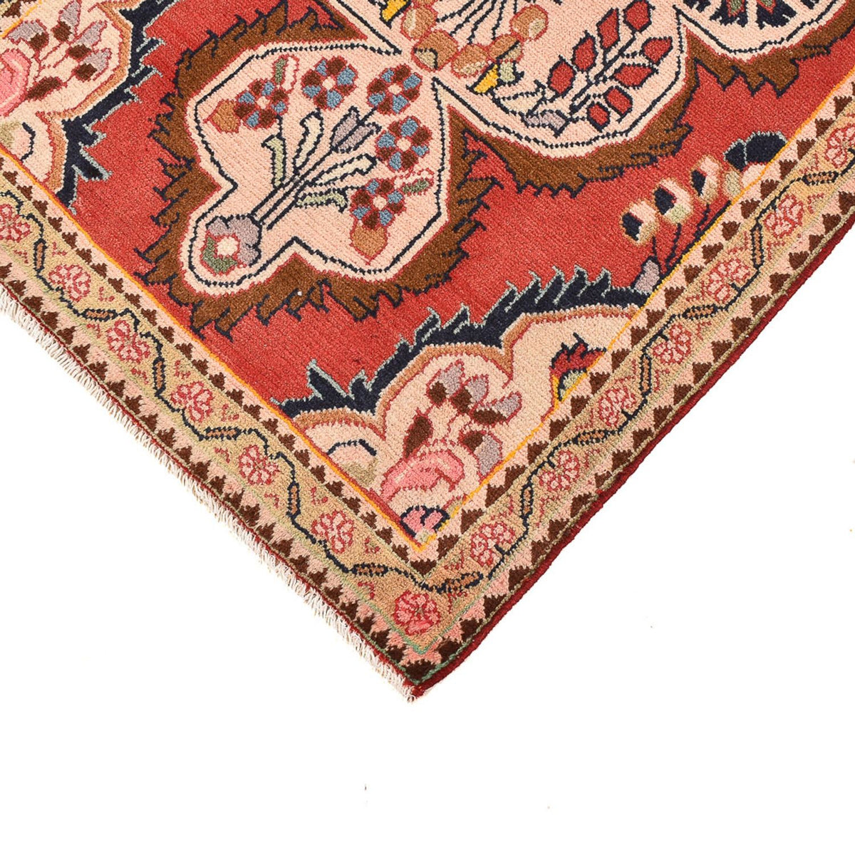 Tapis persan - Nomadic - 131 x 73 cm - rouge