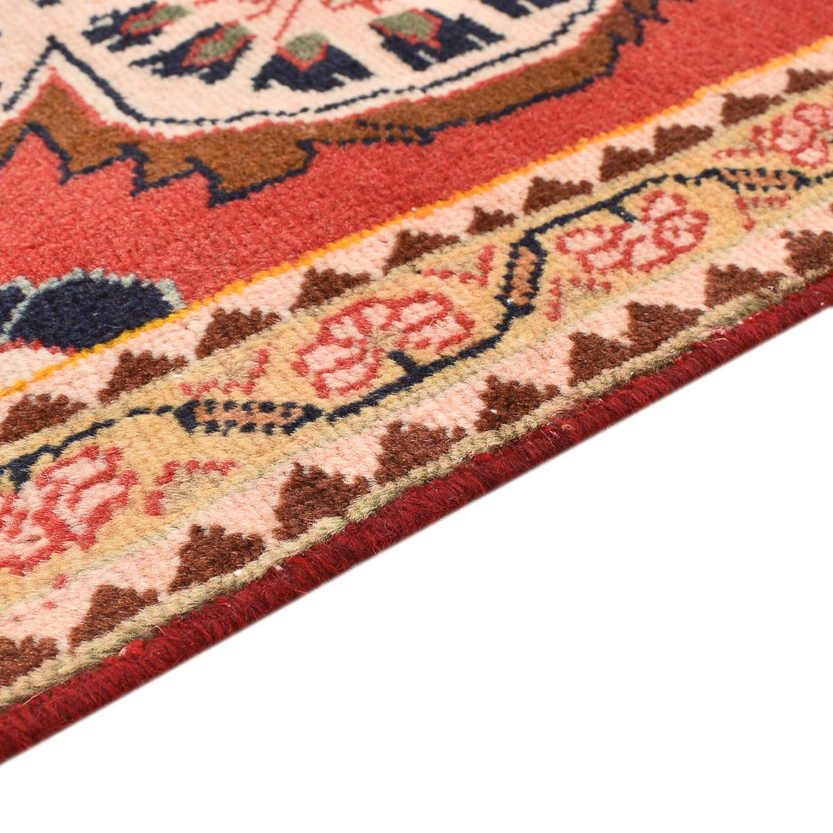 Tapis persan - Nomadic - 131 x 73 cm - rouge