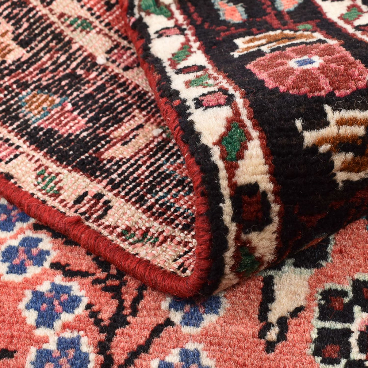 Tapis persan - Nomadic - 139 x 77 cm - rouge clair