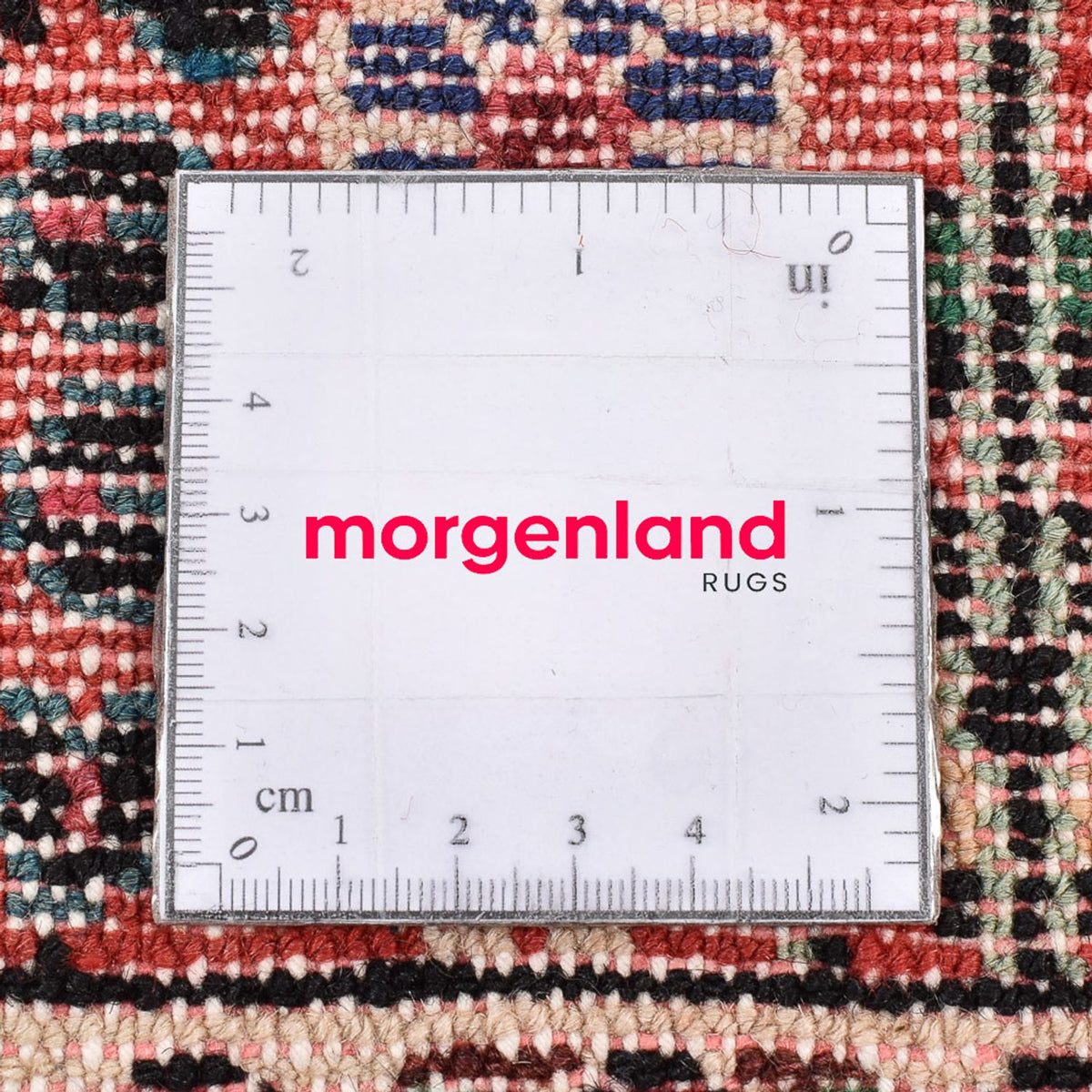 Tapis persan - Nomadic - 139 x 77 cm - rouge clair