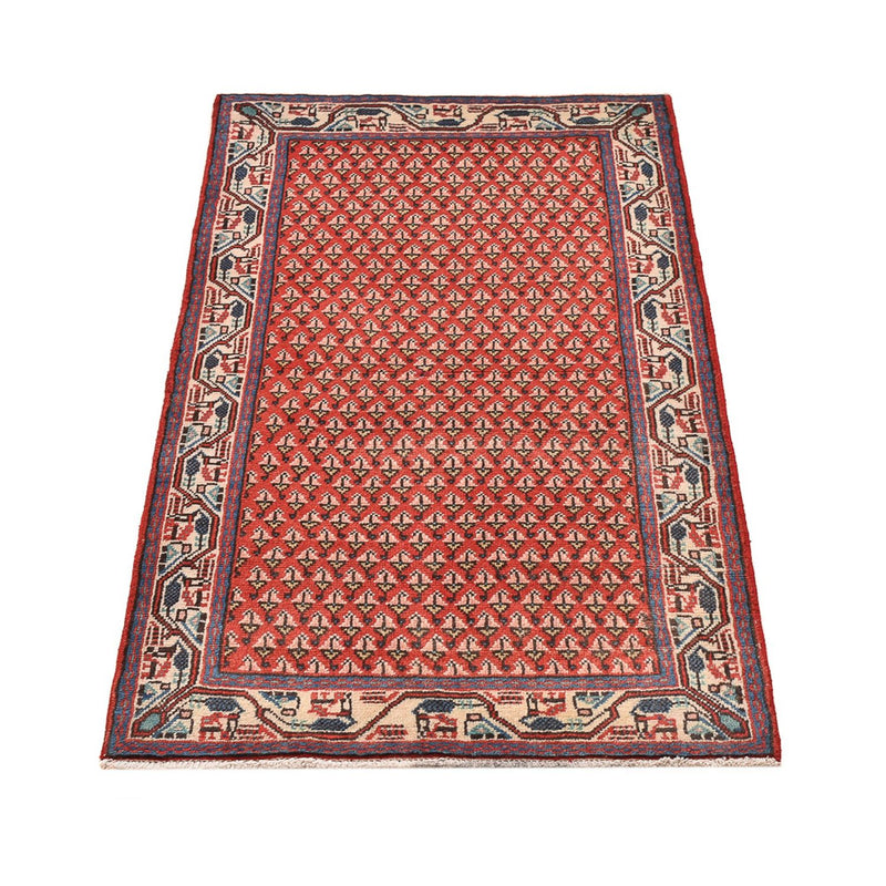 Tapis persan - Mir - 125 x 66 cm - rouille