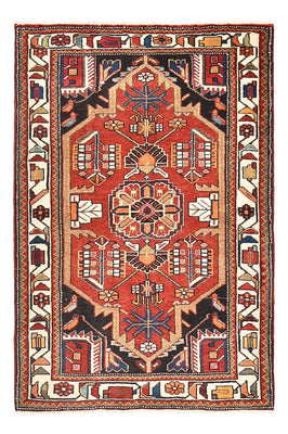 Tapis persan - Nomadic - 137 x 92 cm - rouge