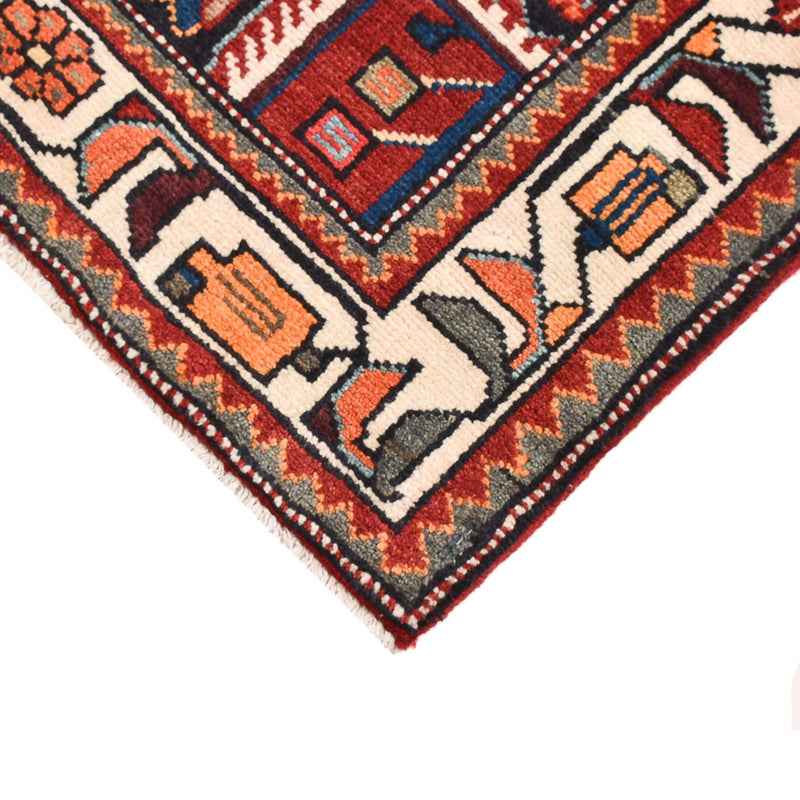 Tapis persan - Nomadic - 137 x 92 cm - rouge