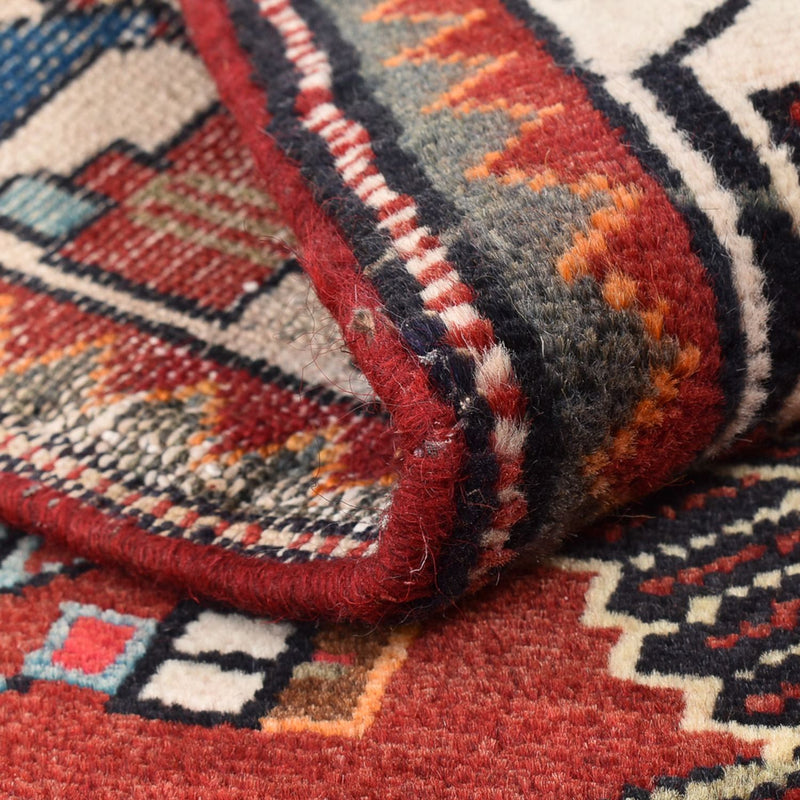 Tapis persan - Nomadic - 137 x 92 cm - rouge