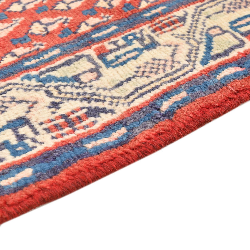 Tapis de couloir Tapis persan - Mir - 126 x 57 cm - rouge