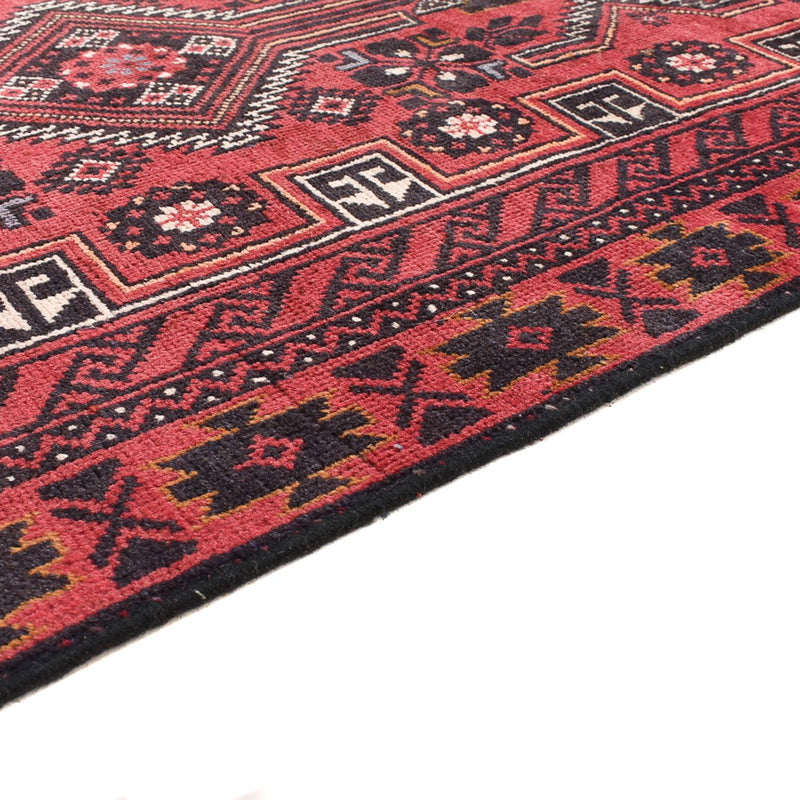 Tapis de couloir Tapis Belutsch - 378 x 85 cm - rouge
