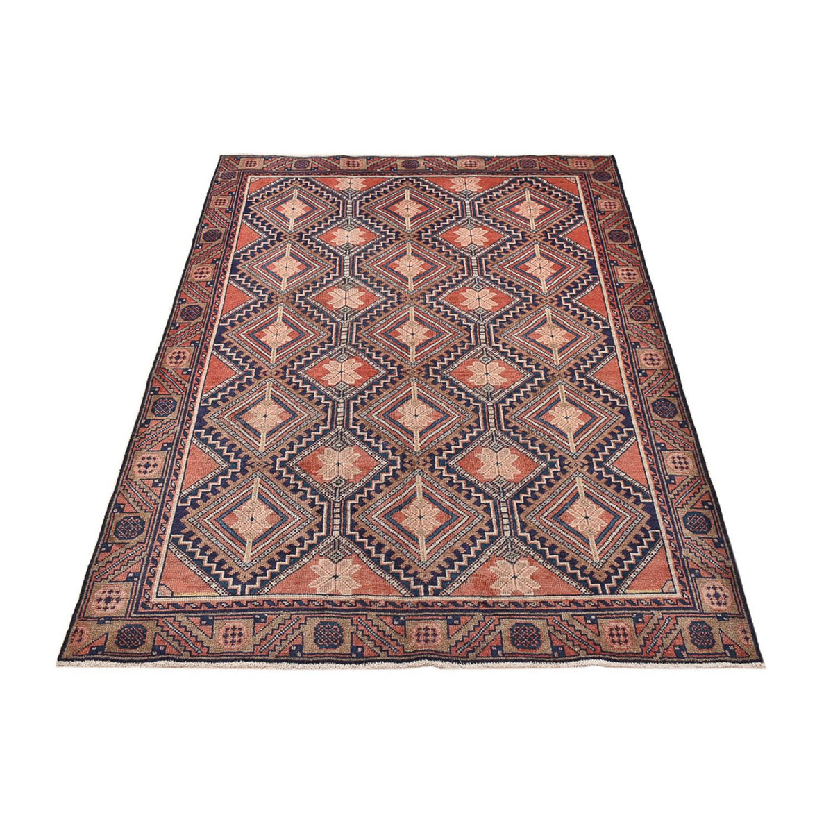Tapis persan - Nomadic - 195 x 125 cm - multicolore
