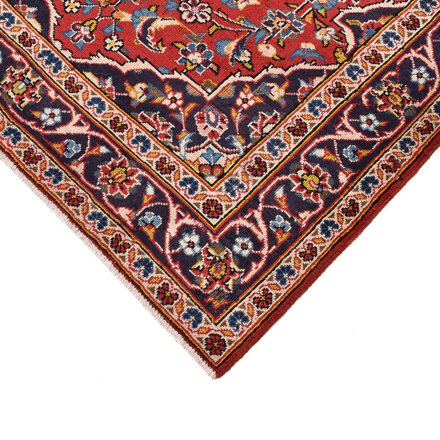 Tapis persan - Keshan - 149 x 98 cm - rouge