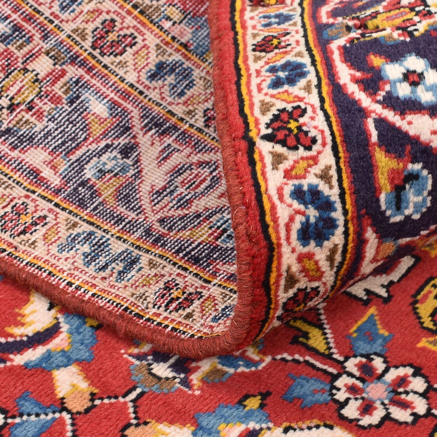 Tapis persan - Keshan - 149 x 98 cm - rouge