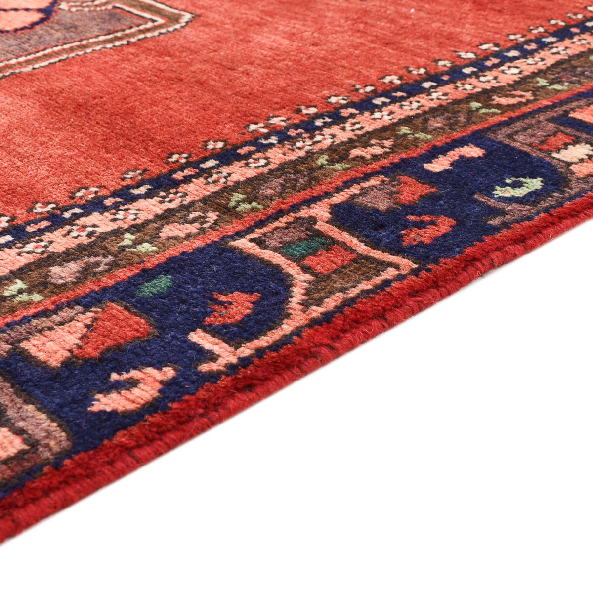 Tapis persan - Nomadic - 199 x 131 cm - rouge