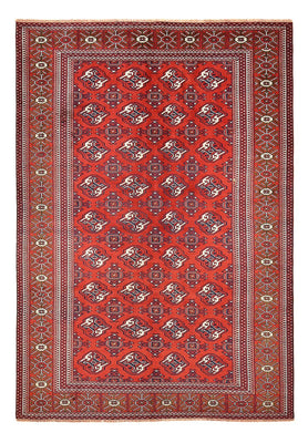 Tapis Turkaman - 273 x 185 cm - rouge