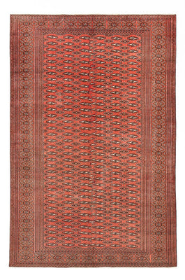 Tapis Turkaman - 289 x 191 cm - rouge