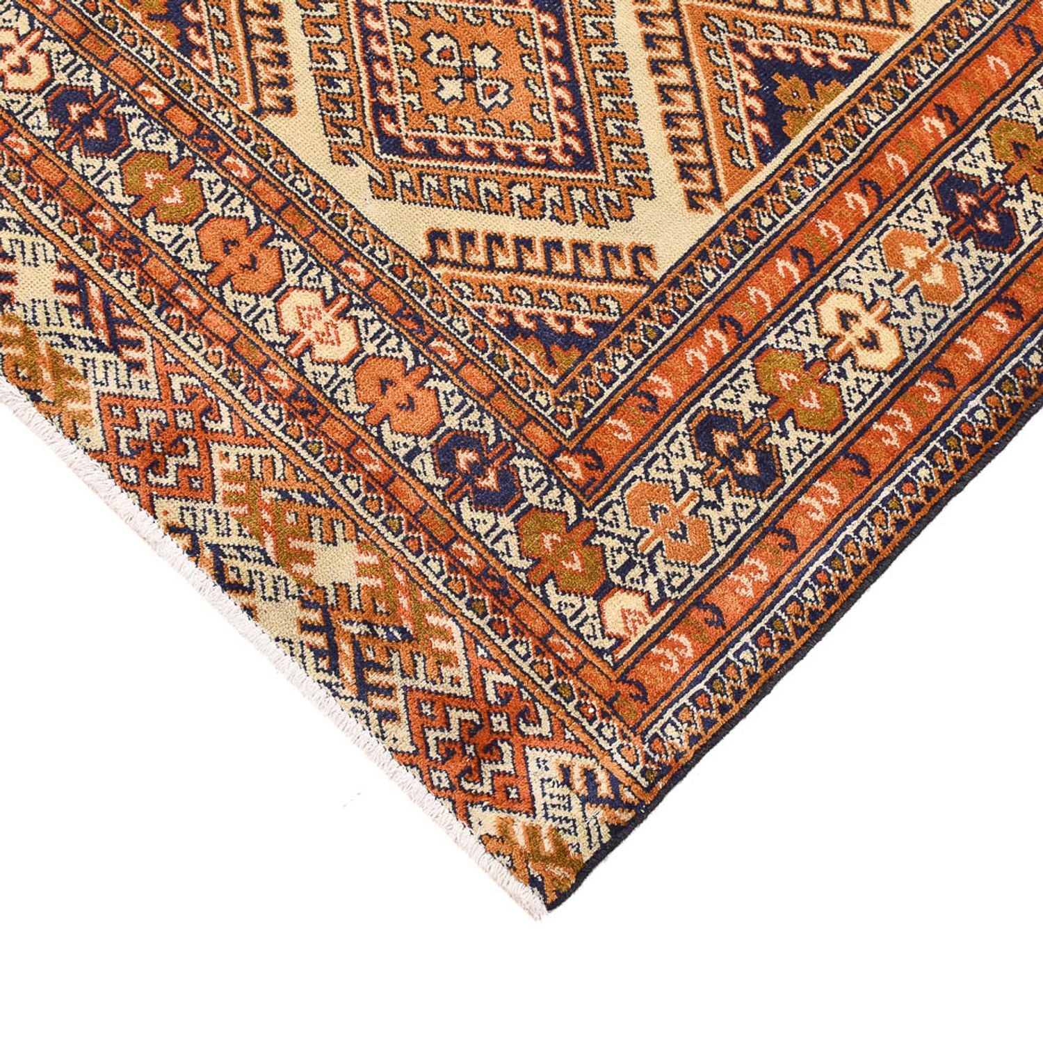 Tapis Turkaman - 188 x 131 cm - sable