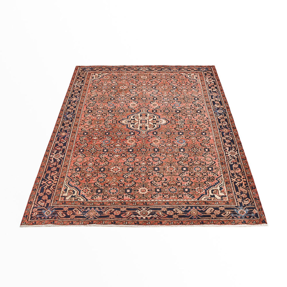 Tapis persan - Nomadic - 198 x 145 cm - rouille