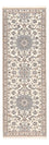 Tapis de couloir Tapis persan - Nain - Royal - 278 x 91 cm - crème