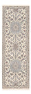 Tapis de couloir Tapis persan - Nain - Royal - 229 x 81 cm - crème