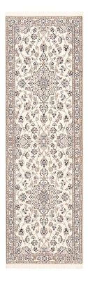 Tapis de couloir Tapis persan - Nain - Royal - 229 x 70 cm - crème