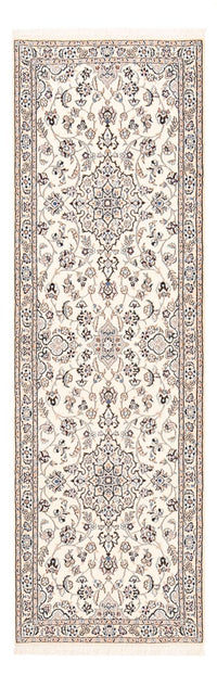 Tapis de couloir Tapis persan - Nain - Royal - 229 x 70 cm - crème