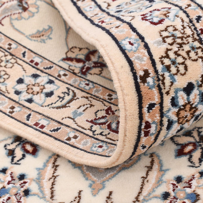 Tapis de couloir Tapis persan - Nain - Royal - 229 x 70 cm - crème