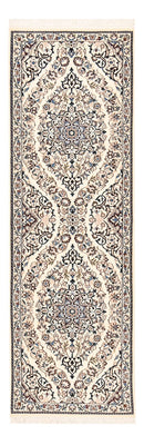 Tapis de couloir Tapis persan - Nain - Royal - 230 x 70 cm - crème