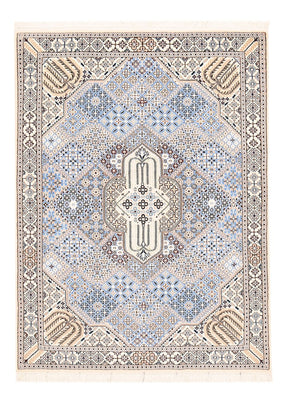 Tapis persan - Nain - Royal - 195 x 137 cm - bleu clair